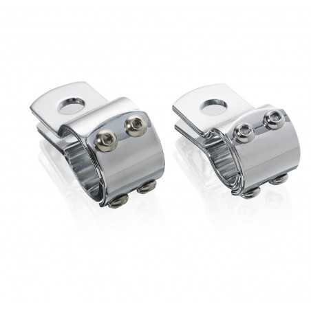 CUSTOM ACCES Bridas sujeccion para defensa proteccion " Ø31,75MM 1-1/4""" BD0001
