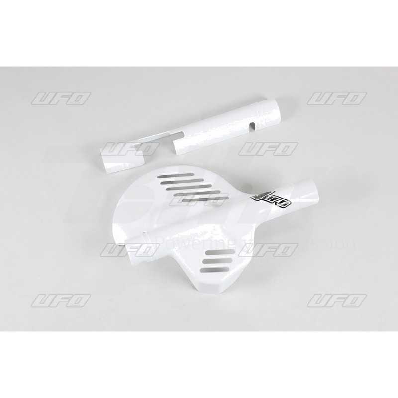 UFO Protector de disco delantero HO02605-041 Color Blanco 46941
