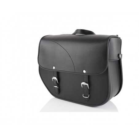 Saddlebag right side leather synthetic skin
