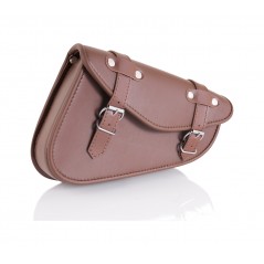 Saddlebag right side leather synthetic skin