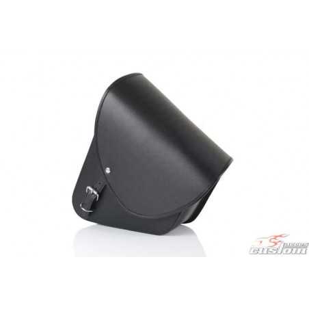 Saddlebag left side leather synthetic leather