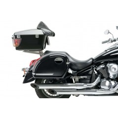 Luggage carrier hardware removable rear trunk suitcase