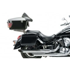 Luggage carrier hardware removable rear trunk suitcase