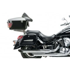 Luggage carrier hardware removable rear trunk suitcase
