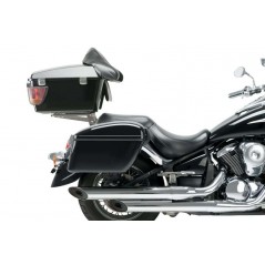 Luggage carrier hardware removable rear trunk suitcase