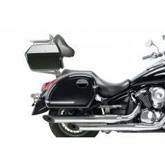 Luggage carrier hardware removable rear trunk suitcase