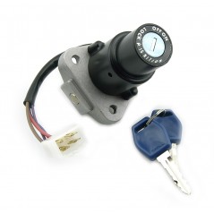Lock, key contact