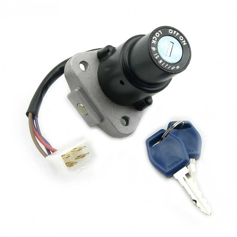 Lock, key contact