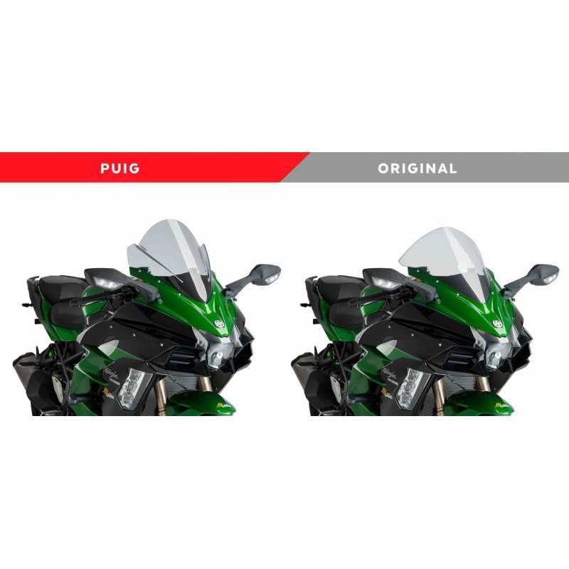 PUIG Cupula parabrisas RACING doble burbuja 9704