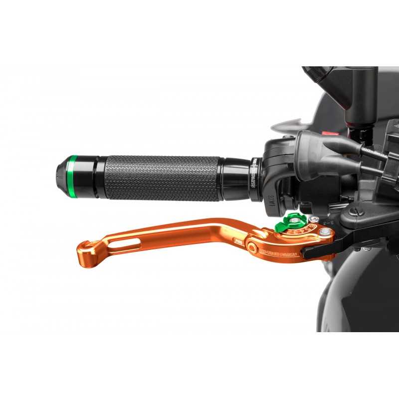 Right hand brake hinged orange 