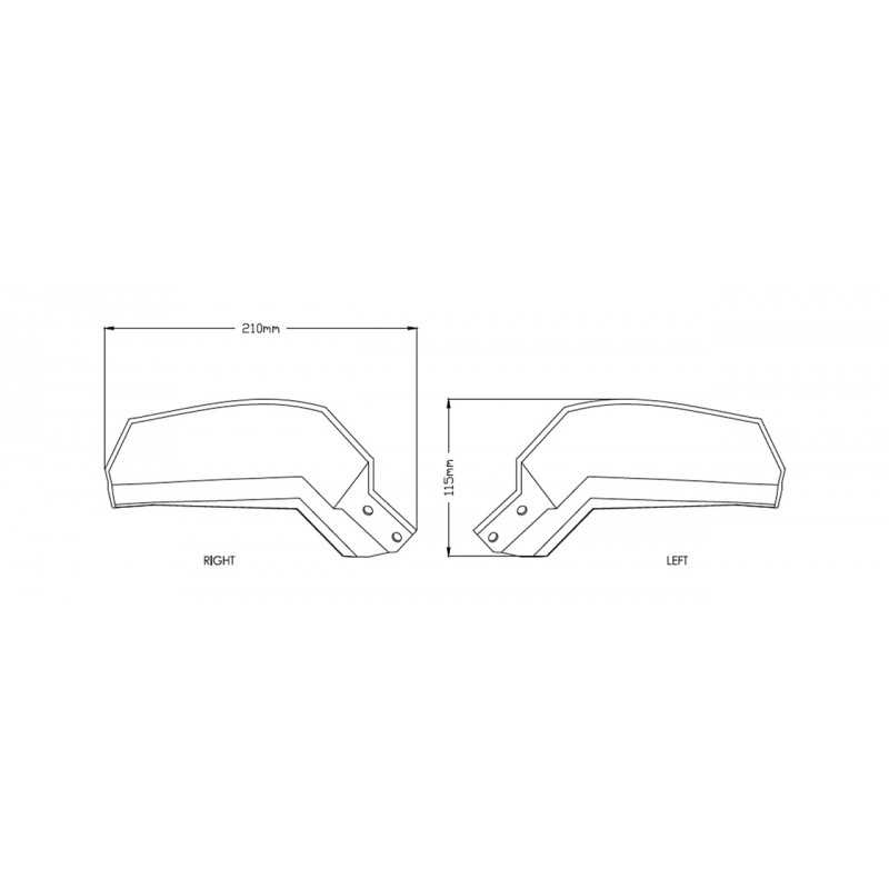 PUIG SET HANDS COVERS 9727