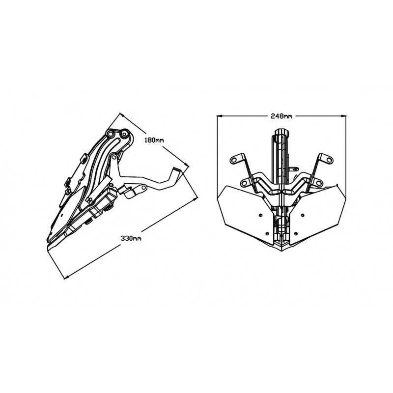 Support manual lifting mechanism dome screen 