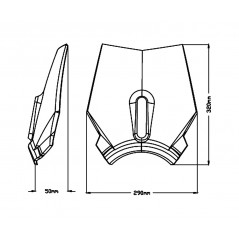 PUIG WINDSCREEN WINDSHIELD SCREEN NEW GENERATION 9750