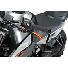 Clutch lever body black extendable orange 