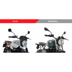 PUIG Placa frontal ALUMINIO 9798