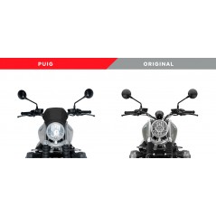 PUIG Placa frontal ALUMINIO 9798