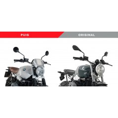 PUIG Placa frontal ALUMINIO 9798