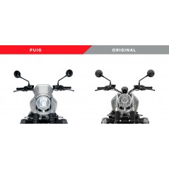 PUIG Placa frontal ALUMINIO 9798