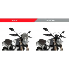 PUIG Placa frontal ALUMINIO 9800