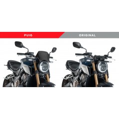PUIG Placa frontal ALUMINIO 9803