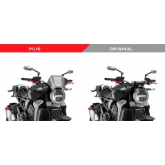 PUIG Placa frontal ALUMINIO 9803