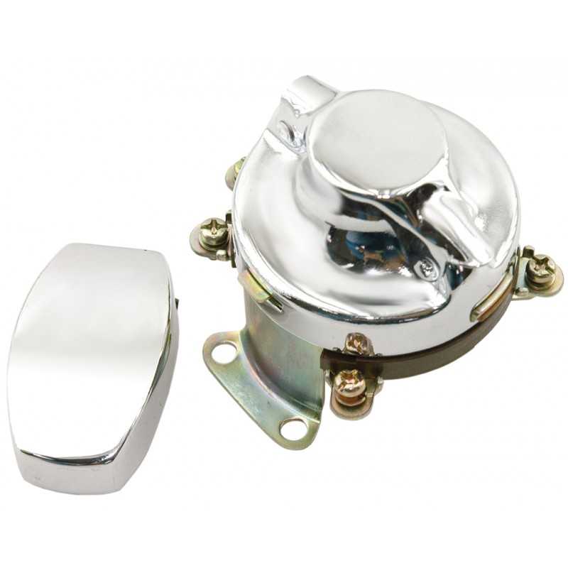 Lock, harley chrome