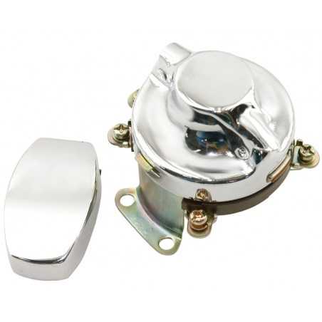 V PARTS Cerradura tipo HARLEY Cromada 10937