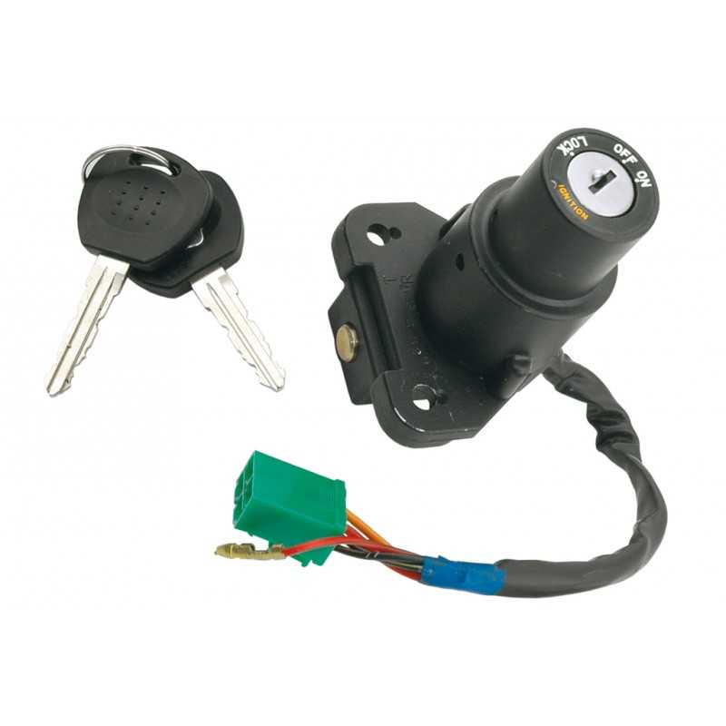 Lock, key contact