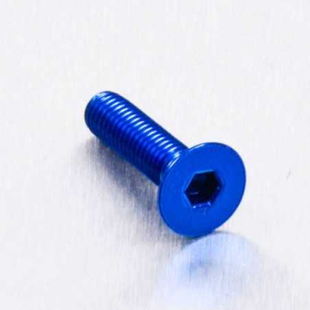PRO-BOLT Tornillo de aluminio avellanado M5 x (0.8mm) 20mm azul LCS520B 49771