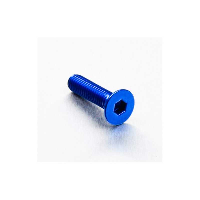 PRO-BOLT Tornillo de aluminio avellanado M6 x (1.00mm) 25mm azul LCS625B 49778