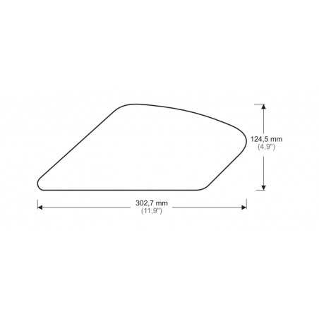 PUIG Protectores de deposito adhesivos laterales 20068