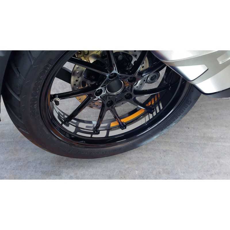 Strips bow stickers wheels vinyl stickers wheel  GS