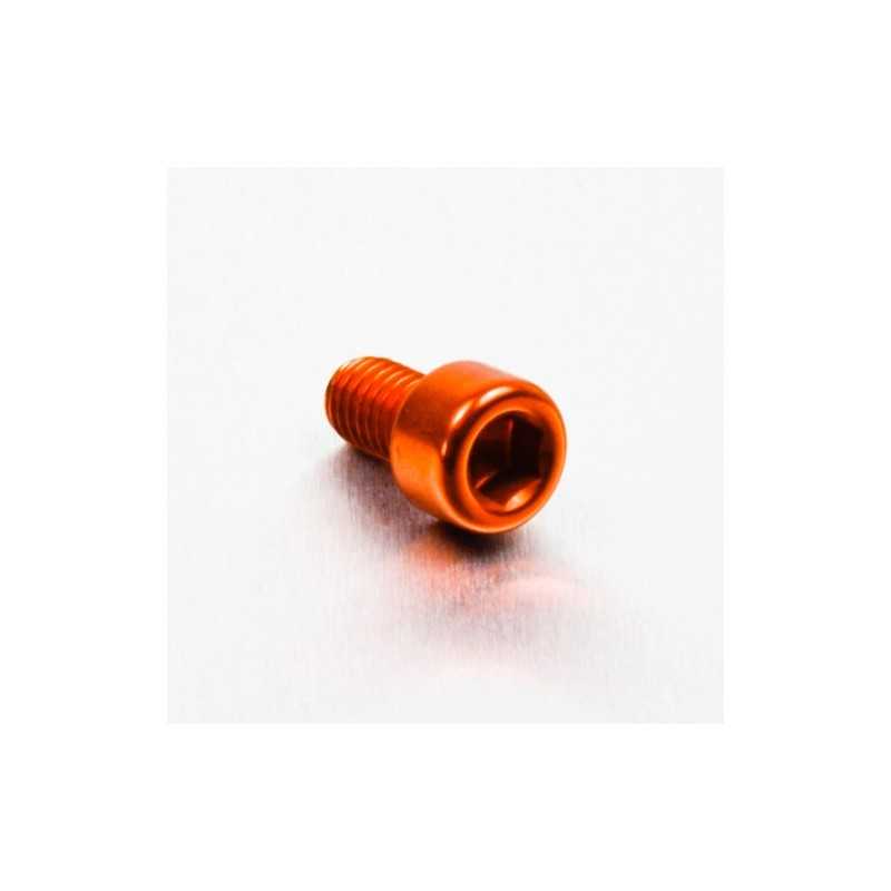 Cylindrical head aluminum screw  M6 x (1.00mm) x 10mm oro LPB610G