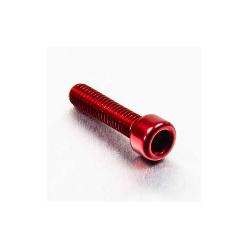 PRO-BOLT Tornillo de aluminio cabeza cilíndrica M6 x (1.00mm) 25mm rojo LPB625 49957