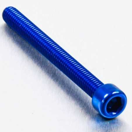 PRO-BOLT Tornillo de aluminio cabeza cilíndrica M6 x (1.00mm) 60mm azul LPB660 50005