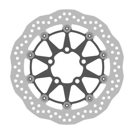 front floating wavy brake disc 790x ø300 x ø69 x 5 mm