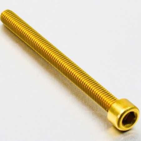 PRO-BOLT Tornillo de aluminio cabeza cilíndrica M6 x (1.00mm) 75mm oro LPB675G 50029