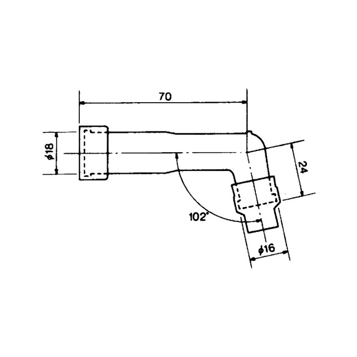 NGK PIPE, SPARK PLUG XD05FP