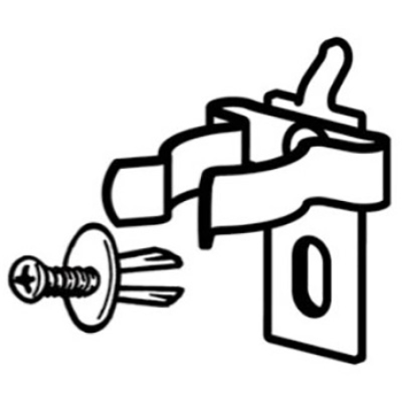 spring hook for tool holder panel