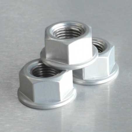 Aluminum nut  12mm plata LSPN12S