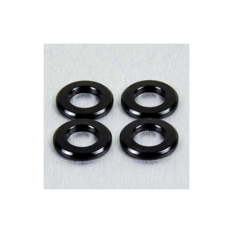 Aluminum washer  M6 negro LWA6BK