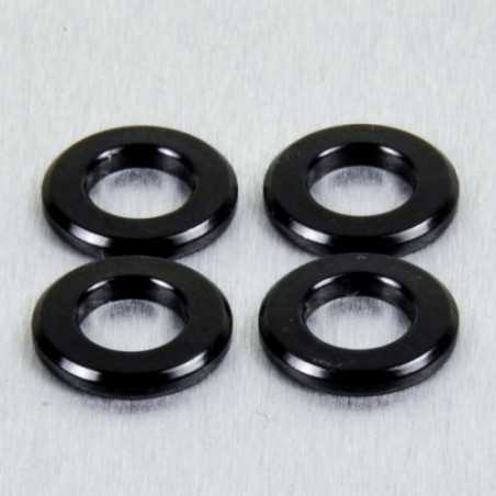 Aluminum washer  M6 negro LWA6BK