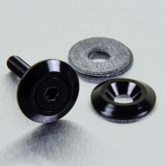 PRO-BOLT Arandela de aluminio avellanada M5 (19mm ØExt.) negro LWAC5BK - 50145