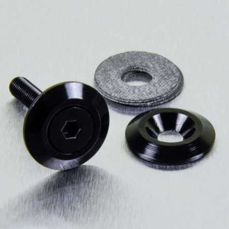 PRO-BOLT Arandela de aluminio avellanada M5 (19mm ØExt.) negro LWAC5BK - 50145