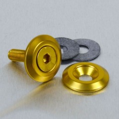 PRO-BOLT Arandela de aluminio avellanada M6 oro LWAC6-19G 50153