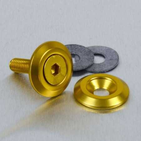 Countersunk aluminum washer  M6 oro LWAC6-19G