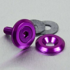 PRO-BOLT Arandela de aluminio avellanada M6 violeta LWAC6-19P 50156