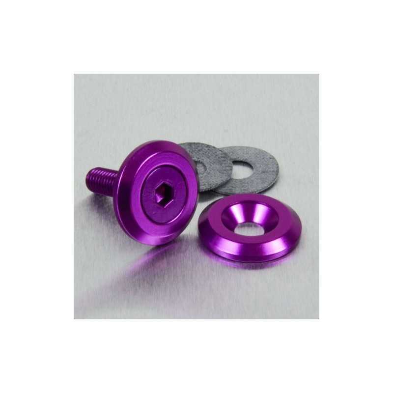 PRO-BOLT Arandela de aluminio avellanada M6 violeta LWAC6-19P 50156