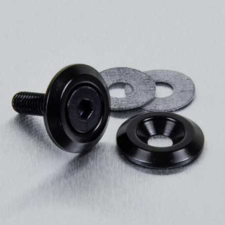 Countersunk aluminum washer  M6 plata LWAC6-19S