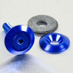 PRO-BOLT Arandela de aluminio avellanada M6 azul LWAC6-22B 50159